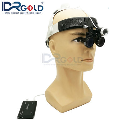 qualità  Headband With Headlight LED Light 2.5X 3.5X Loupes /Medical Magnification Portable Dental ENT Surgical Loupes Dental Magnifier fabbrica
